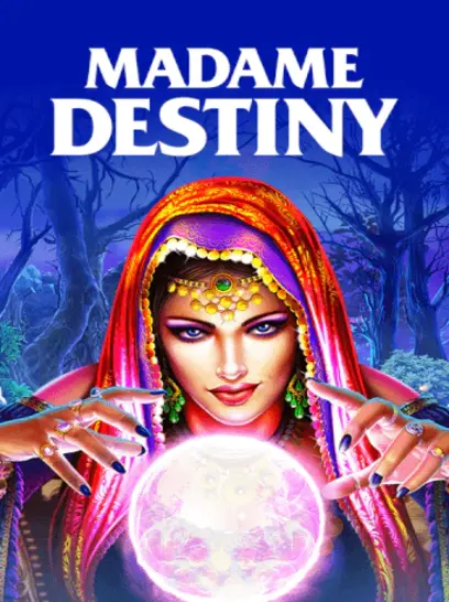 Madame Destiny convida você a um mundo de giros mágicos